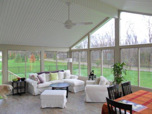 Sunroom - Interior View