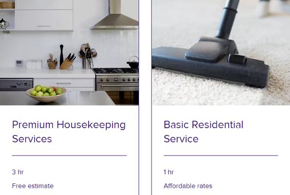 Luz housekeeping and organizing