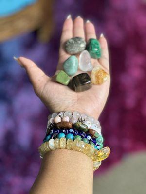 Crystals to heal energy!