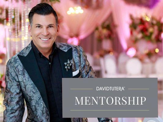 Proud member of the David Tutera Mentorship Program