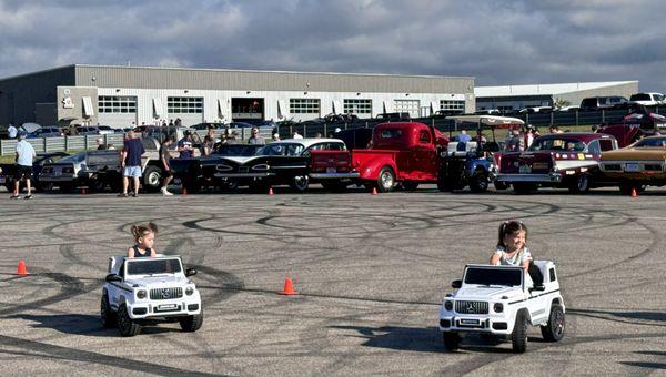 Future autocrossers an M1 track racers!