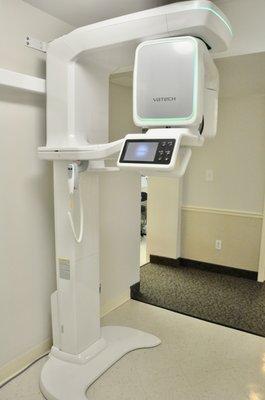 Low radiation 2D/3D x-ray machine