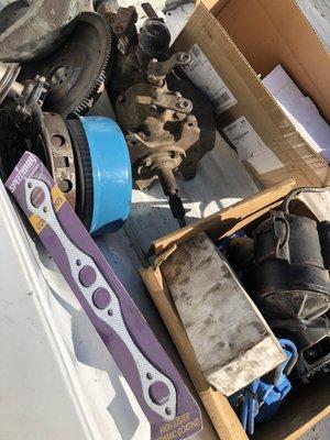 My engine after millers