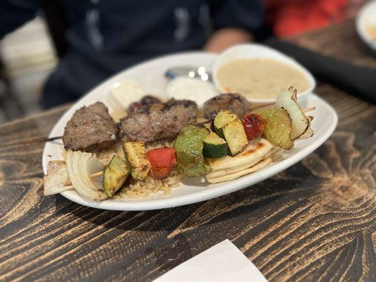 Beef kebab