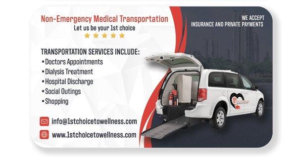 1st Choice to Wellness Transportation