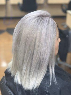 Platinum blonde
