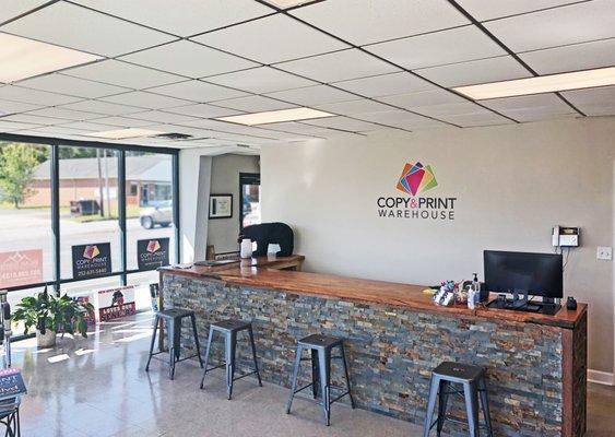 Check out our new lobby!