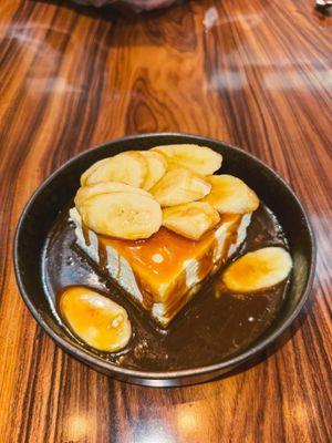 Bananas Foster Cheescake