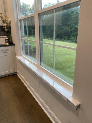 use more than one for long sills