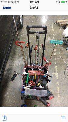 Introducing the all new professional organizational tool caddy. Visit r website at proboxllc.com. Or give us a call at 925-922-2022