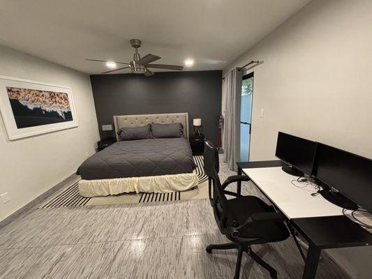 After picture of master bedroom