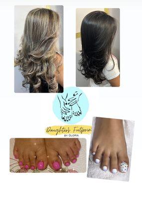 Daughters Footprints