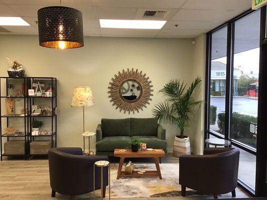 Our lovely sitting area.