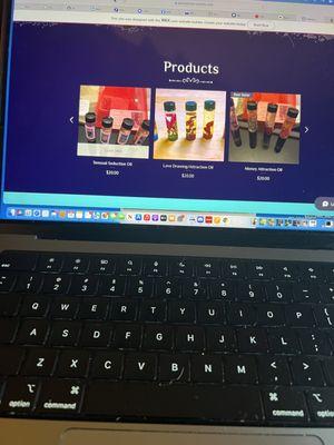 Magick Oil for my store