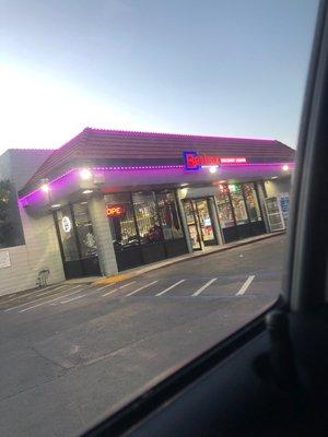 The front of the store