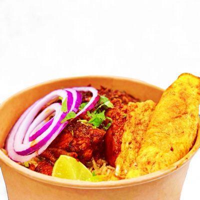 Ghee Roast Chicken Pulao