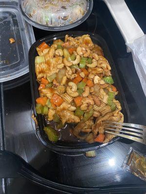 Chicken and Cashews