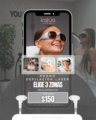 Promocion depilacion laser
