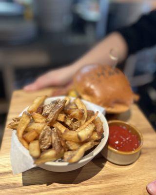 Fries with Smashburger