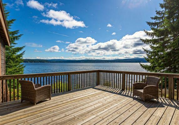 Soaking in the Puget Sound views from our new MG Exteriors deck! Dream deck, dream view. Call (425)260-8805.
#SeattleDecks #MGExterior