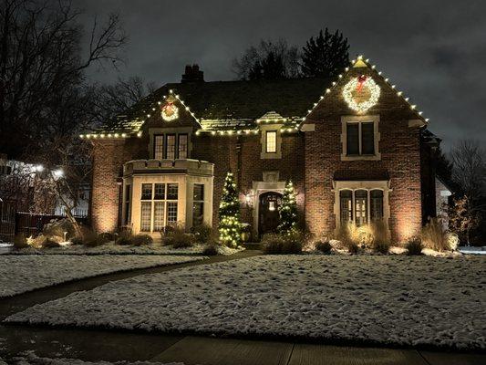 This beautiful home in Palmer Woods Detroit