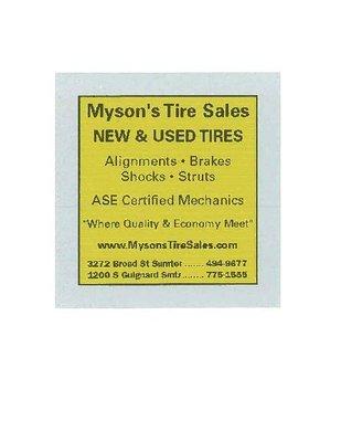 Mysons Tire Sales