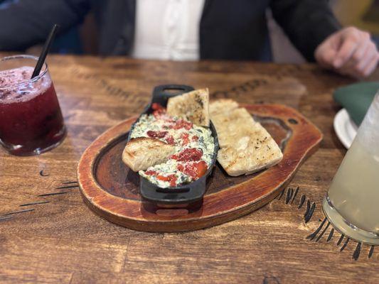 Absolutely Devine artichoke dip as a small plate!!