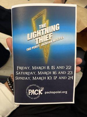 Play program / spring 2024