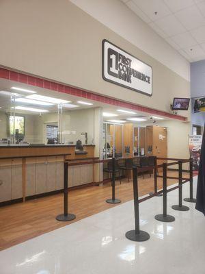 Cashier area