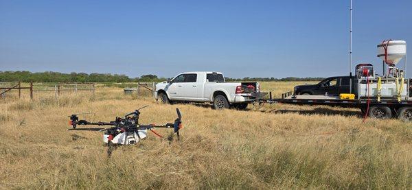 Fully set up to refill and retake the skies!