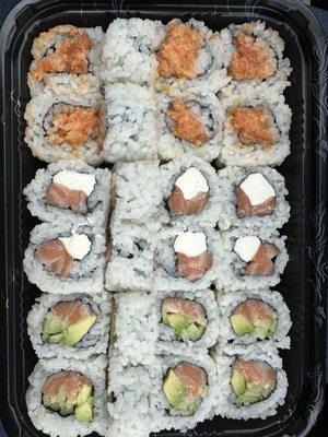 Alaska Roll Spicy Salmon Roll Philly Roll
