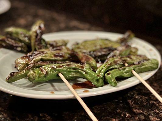 Shishito peppers