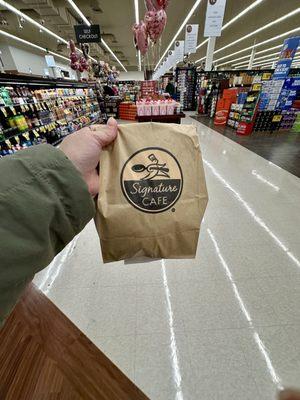 Monday chicken only deal for $5.99. Making the purchase for dinner after massage! 2/3/25