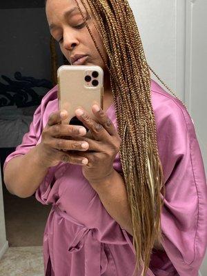 Individual braids Fa African Hairbraiding