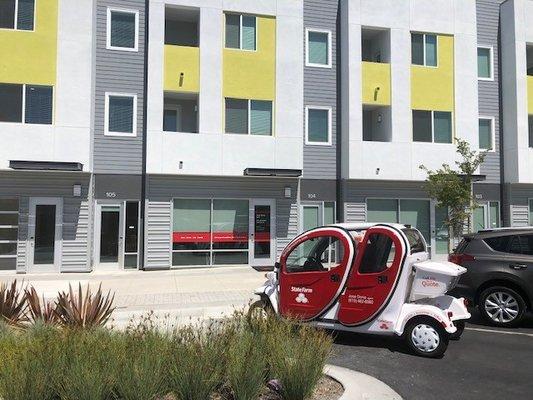 Office located on Metro Ave. Look for our company car Ruby