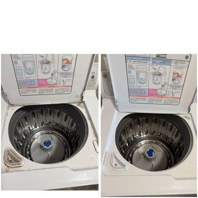 Deep cleaning is performed on household appliances