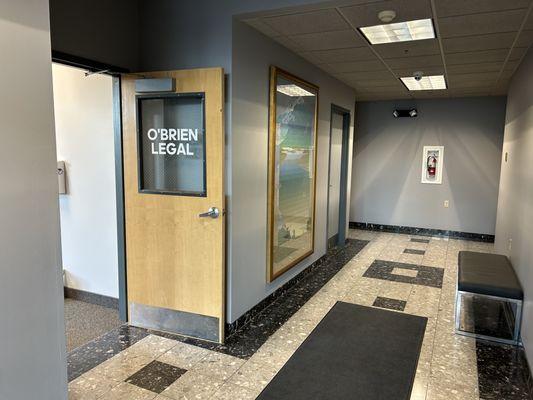 WHEN YOU ENTER BUILDING