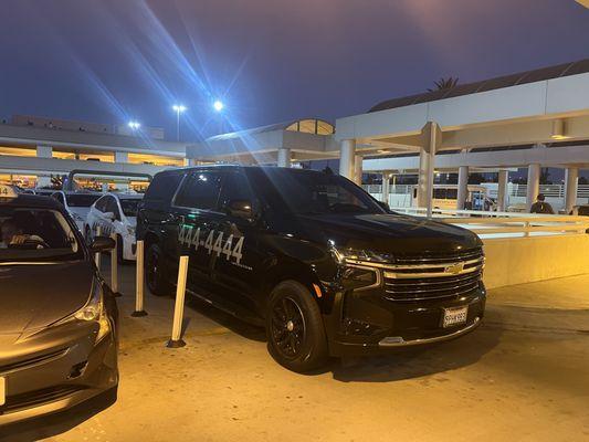 Fullerton Yellow Taxi Cab