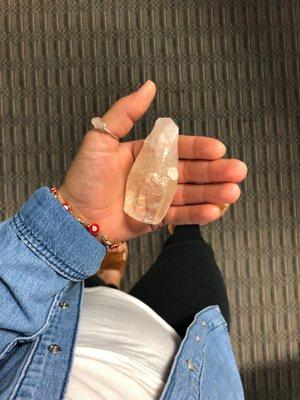 Dawayne likes to use crystals for a more powerful effect of the energy being used for the reiki healing.