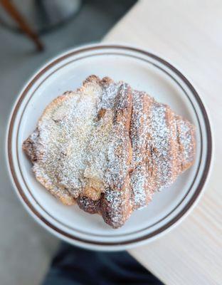 Almond croissant. Pretty good.