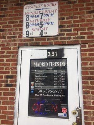 Give them a ring or stop on in! Its right before Wendy's on the same side of the street