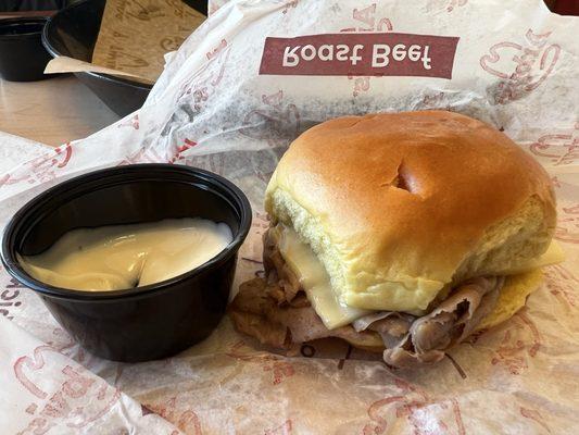 The size of a ramekin