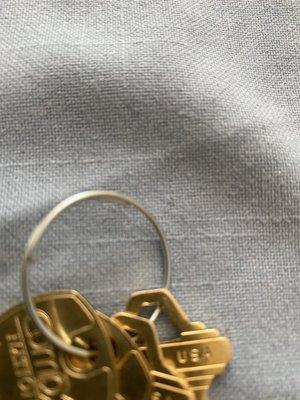 4 keys overcharged!