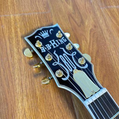 BB KING COUNTERFEIT GUITAR Head shot