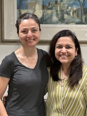 Dr Relan and Dr Sherkat