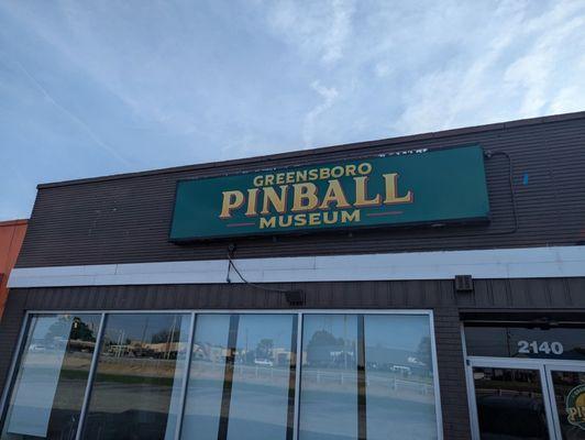 Opening 11/23/25 looking forward to playing pinball machines from the 1960s to today!