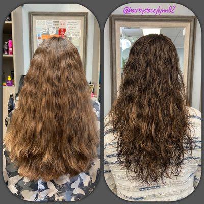 Refreshed her vireos and cut