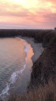 The view from Willoh's shop...