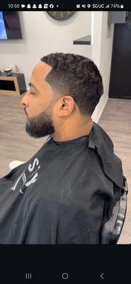 Best cut every time I visit, Muse is the best at his craft and I'm not just saying it cause he's my barber....the proof is in his work