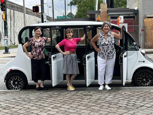 We asked Sammy to stop and she gladly did. Photo ops are important.